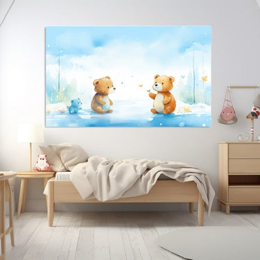 Bear and Butterfly Painting